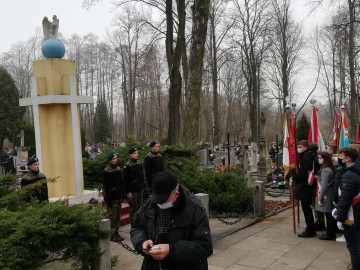 Uroczystości z okazji 159 rocznicy Powstania Styczniowego - Bitwy pod Dobrą 24 lutego 1863 roku - Dobra 2022, fot. A. Świć, 